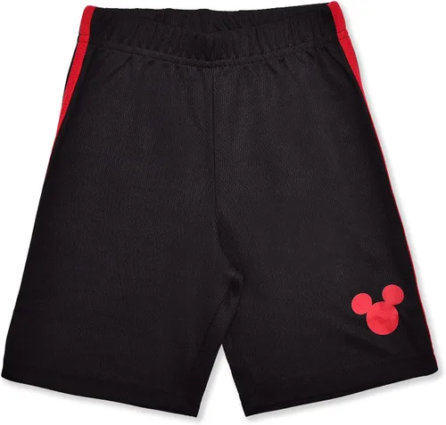 Vista 3 de Disney Cars, Mickey Mouse, Monsters Inc. - Conjunto de camiseta de manga corta y pantalones cortos para niños pequeños, pequeños y grandes