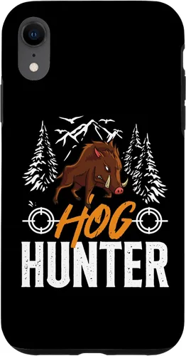 Vista 8 de Funda para iPhone 14 Hog Hunting Dog Gun Call Hunter Pigs Wild Javelina