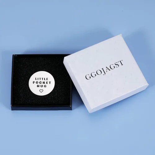 Vista 7 de Regalos inspiradores para mujeres y hombres, regalos de recuperación de abrazo de bolsillo, llavero motivacional de cirugía de depresión, adicción