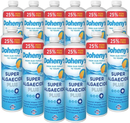 Vista 10 de Doheny's Super Algaecide Plus Grado profesional Eficaz contra la mayoría de los tipos de algas 7.1% de cobre quelado
