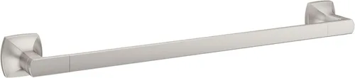 Vista 7 de Pfister Vaneri BTBVRI1GS - Toallero de baño para baño, 18 pulgadas, montaje en pared, atornillado, acabado de níquel cepillado, defensa antimanchas