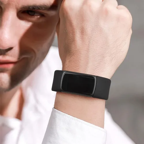 Vista 6 de Meliya Correa compatible con Fitbit Charge 6 Bands/Fitbit Charge 5 Bandas Mujeres Hombres, Silicona Suave Ajustable Impermeable Deportiva Correa