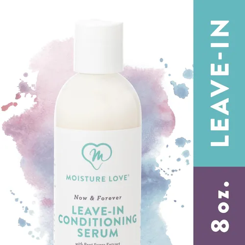 Vista 6 de Now & Forever Sérum acondicionador sin enjuague para cabello rizado. Hidrata, suaviza tus rizos. Hidrata, desenreda tu cabello y antiencrespamiento.