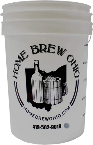 Vista 7 de Home Brew Ohio Kit de fermentación de plástico