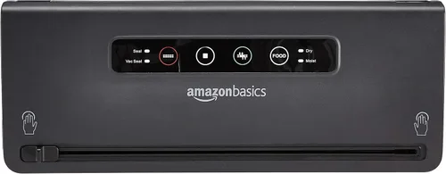 Vista 3 de Amazon Basics - Sistema de sellado al vacío, color negro