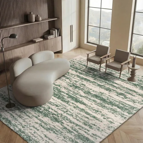 Vista 19 de SAFAVIEH Hudson Shag Collection - Alfombra decorativa de 2 x 3 pies, diseño moderno, no desprende pelusa y de fácil cuidado, 2 pulgadas de grosor