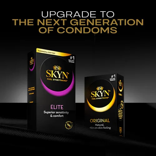 Vista 11 de SKYN Elite - Preservativos grandes – 36 unidades – Condones ultrafinos, lubricados sin látex, más largos y anchos para un ajuste más cómodo