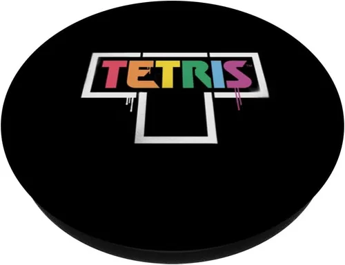 Vista 2 de Tetris Graffiti Heart Art PopSockets intercambiables PopGrip