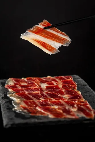 Vista 3 de Fermin Jamón de Bellota 100% Ibérico Loncheado 2 oz (2 Pack) Jamón de Bellota 100% Ibérico Loncheado, Auténtico Jamón Ibérico de Bellota