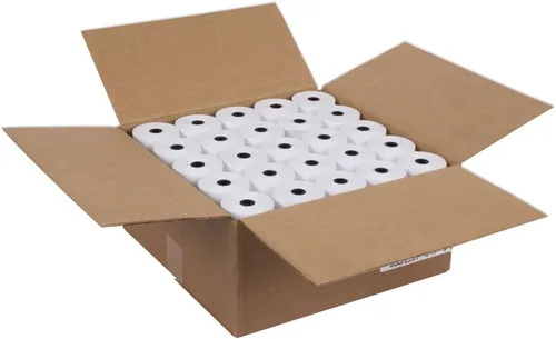 Vista 3 de Papel para impresora de cocina de 1 capa, 3 x 150 pies (50 rollos) BuyRegisterRolls