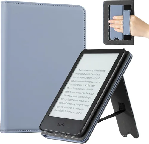 Vista 35 de CoBak Funda para todos los nuevos E-Reader de 6 pulgadas 2024 y 2022 (11 generación), funda inteligente de piel sintética, apagado y encendido