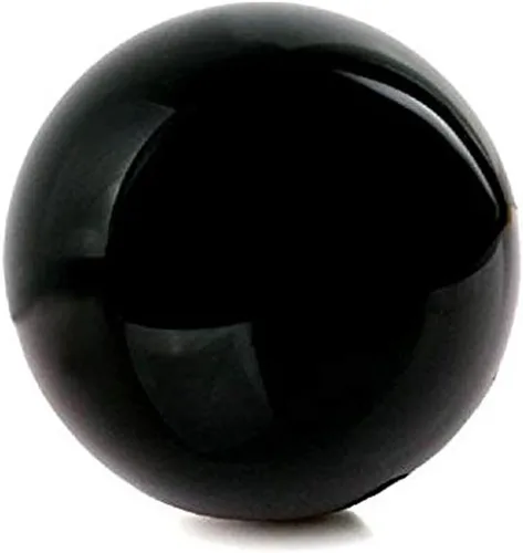 Vista 136 de JIC Gem Piedra Natural de Jaspe Africano Cristal de Curación Esfera Adivinación Bola de Piedra Preciosa, Feng Shui Reiki Aura Decoración