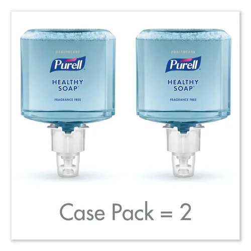 Vista 2 de GOJO 6472-02 PURELL Healthcare - Jabón saludable, espuma suave y libre, forma (paquete de 2)