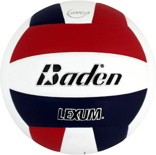 Vista 5 de Baden - Lexum - Microfibra compuesta de alta calidad Balón de voleibol oficial para interiores de la escuela secundaria 13U a 18U