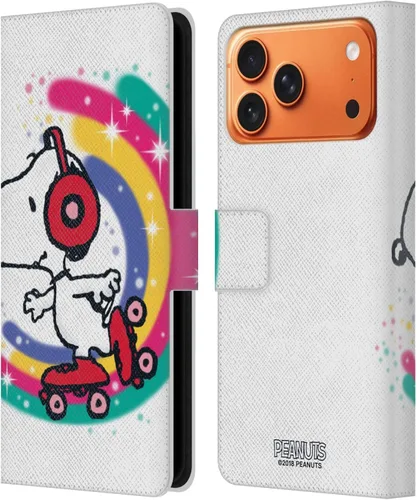 Vista 123 de Head Case Designs Funda de piel con licencia oficial de Peanuts Beach Surf Snoopy Boardwalk Airbrush compatible con Apple iPhone 11
