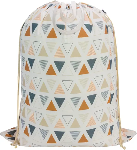 Vista 30 de Bolsa de lona para lavandería con asas y cordón 30 pulgadas de ancho x 35 Bolsa de almacenamiento de lona gruesa, grande, resistente, lavable
