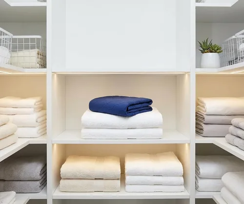 Vista 6 de Carebore - Almohadillas reutilizables para incontinencia de 34 x 36 pulgadas, paquete de 2, azul marino Extra Absorbent, Leakproof, Washable