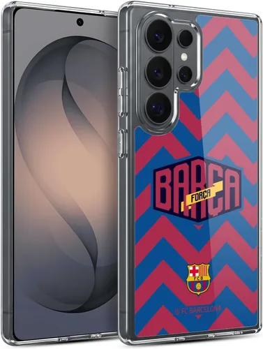 Vista 20 de Head Case Designs Officially Licensed FC Barcelona Logo and Pattern Forca Barca Gel Case [Military Grade Protection] Compatible with Samsung Galaxy