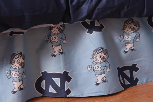 Vista 7 de College Covers Everything Comfy Nebraska Cornhuskers - Falda de cama con volantes, tamaño individual