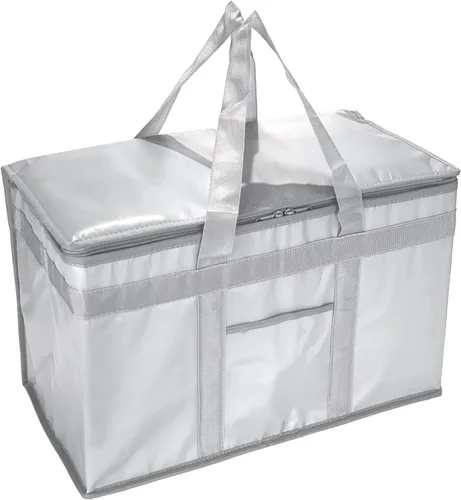 Vista 14 de Yalin XXXL - Bolsa térmica grande con aislamiento, enfriador de espuma de poliestireno para mantener los alimentos calientes o fríos, bolsa