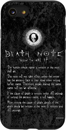 Vista 18 de Death Note Cómo usarlo funda para iPhone 17