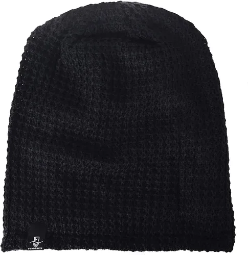 Vista 3 de FORBUSITE - Gorro holgado de punto para hombre, de gran tamaño, para verano e invierno B08
