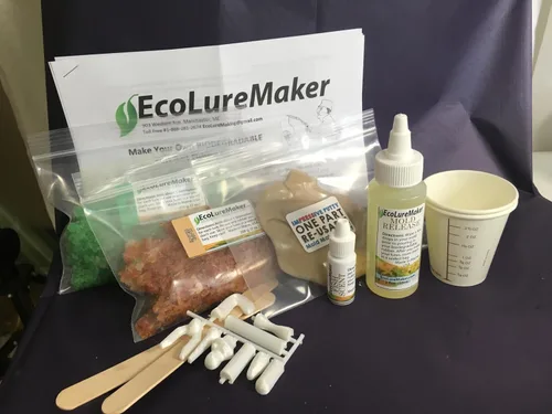 Vista 5 de Kit de Fabricación de Señuelos de Cebo Suave EcoLureMaker: Más de 40 Señuelos, Más de 50 Combinaciones, Kit Completo con Instrucciones