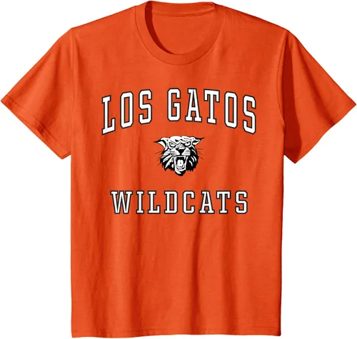 Vista 34 de Camiseta de Los Gatos de la escuela secundaria de Wildcats C1