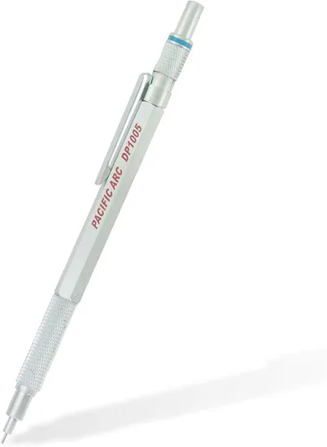 Vista 13 de Pacific Arc Chromagraph Lápiz mecánico de metal de 0.3 mm con indicador de calibre de lápiz incorporado, lápiz de plomo para dibujo, bocetos y dibujo