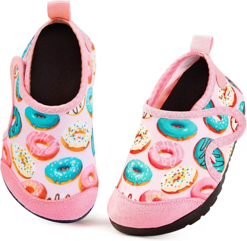 Vista 8 de Zapatos de agua para niños y niñas, secado rápido, zapatos de playa Auqa para piscina, jardín