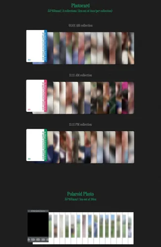 Vista 3 de Billlie the Billage of perception : chapter three 4th Mini Album Photobook+Lyric poster+Drawing paper+Photocard+Polaroid photo+Doppelganger