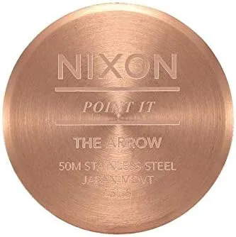 Vista 4 de NIXON Reloj de flecha, Rosa Dorado (All Rose Gold), Flecha