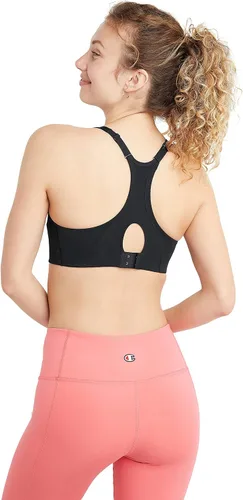 Vista 2 de Champion Women's Sports Bra, Absolute, Moisture Wicking, High-Impact Sports Bra for Women