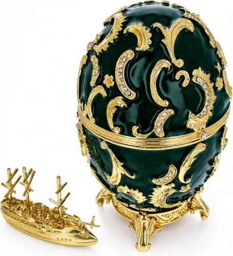 Vista 6 de BestPysanky 1891 Memoria del Huevo de Pascua Imperial Real de Azov