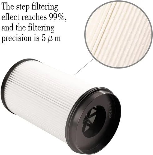 Vista 2 de R61709 DDER61709 Filtro de combustible separador de agua Elemento Compatible con motores diésel DD13 DD15 DD16 Reemplaza OE# FS20176 R61709