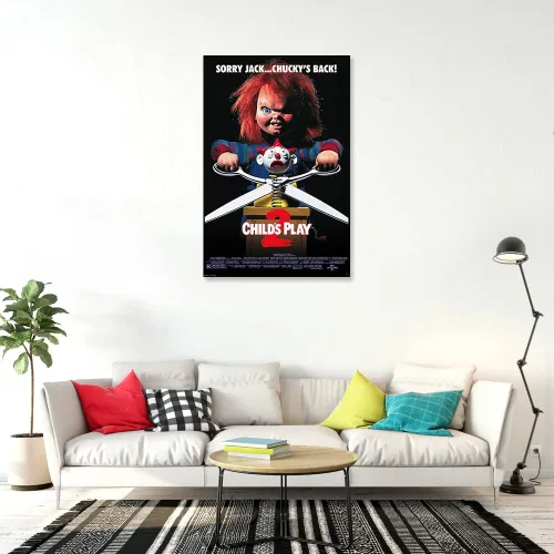 Vista 3 de Child's Play 2 - Póster de la película (Sorry Jack... Chucky's Back) (Estilo Regular) (Tamaño: 24" x 36")