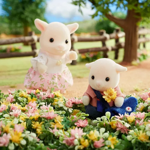 Vista 9 de ***NUEVAS LÍNEAS 2022*** FAMILIAS SYLVANIAN FAMILIES Familia de cabras