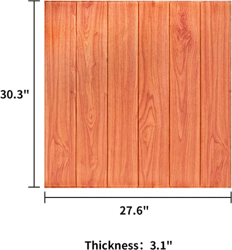 Vista 7 de UNICOO - Paneles de pared 3D autoadhesivos con efecto ladrillos reales para decoración de pared de habitación de niños, sala de estar, TV, 116 pies