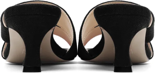 Vista 4 de MOVINSTEPS Sandalias de tacón bajo para mujer, de gamuza sólida, puntera cuadrada, de 2 pulgadas