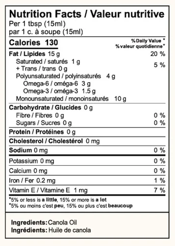 Vista 2 de Twinfood - Etiqueta clásica de aceite de canola, paquete doble de 16.9 fl oz, prensado en frío sin OMG para cocinar y aderezar (2 botellas)