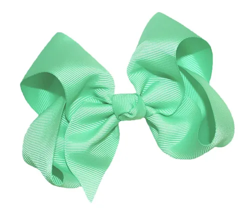 Vista 26 de WD2U - Clip de cocodrilo para el pelo de grogrén para niñas, 4 pulgadas (verde manzana)