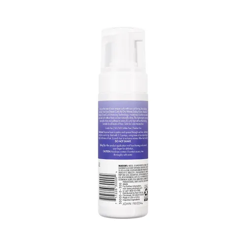 Vista 11 de John Frieda Frizz Ease Dream Curls Air Dry Wave - Espuma para cabello rizado u ondulado, 5 onzas líquidas