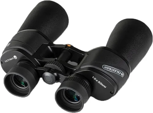 Vista 9 de Celestron 72252 Ultima - Binocular de prisma Porro de 8 x 42, lente totalmente multicapa, vidrio de prisma BaK-4, negro