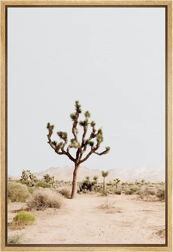 Vista 16 de SIGNWIN Lienzo enmarcado para pared, bosque blanco y negro, pino, ilustraciones de naturaleza silvestre, arte moderno, rústico, decorativo