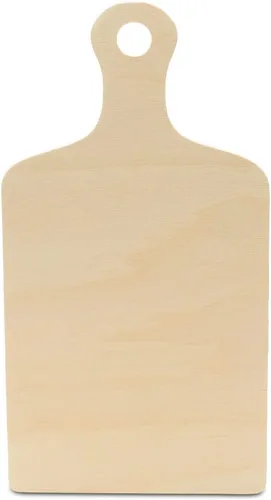 Vista 14 de Tablas de cortar de madera, 12 pulgadas con bordes redondeados, paquete de 1 tabla de cortar de madera de pájaros carpinteros, para cocina Bordes