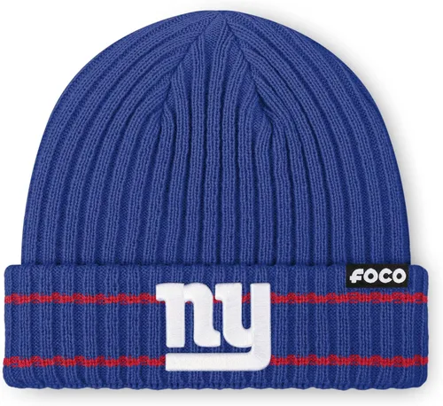 Vista 16 de FOCO NFL - Gorro acanalado con logotipo de equipo de la NFL para hombre