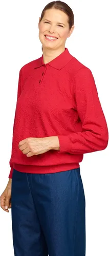 Vista 3 de Alfred Dunner Top jacquard floral de talla grande para mujer