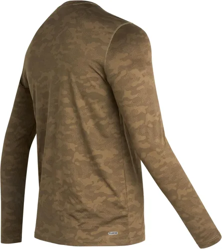 Vista 6 de Spyder Camisa activa para hombre - Camisa de entrenamiento de manga larga de camuflaje - Camiseta de entrenamiento ligera para hombre (S-XL)