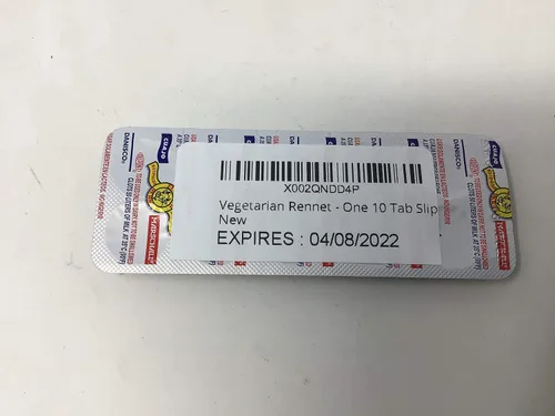 Vista 3 de Cuajo vegetariano - Un resbalón de 10 pestañas