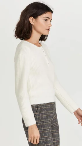 Vista 4 de Line & Dot Suéter Shelby para mujer, Marfil